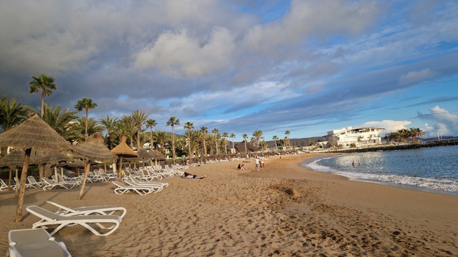 Los Cristianos in the calm light of early morning