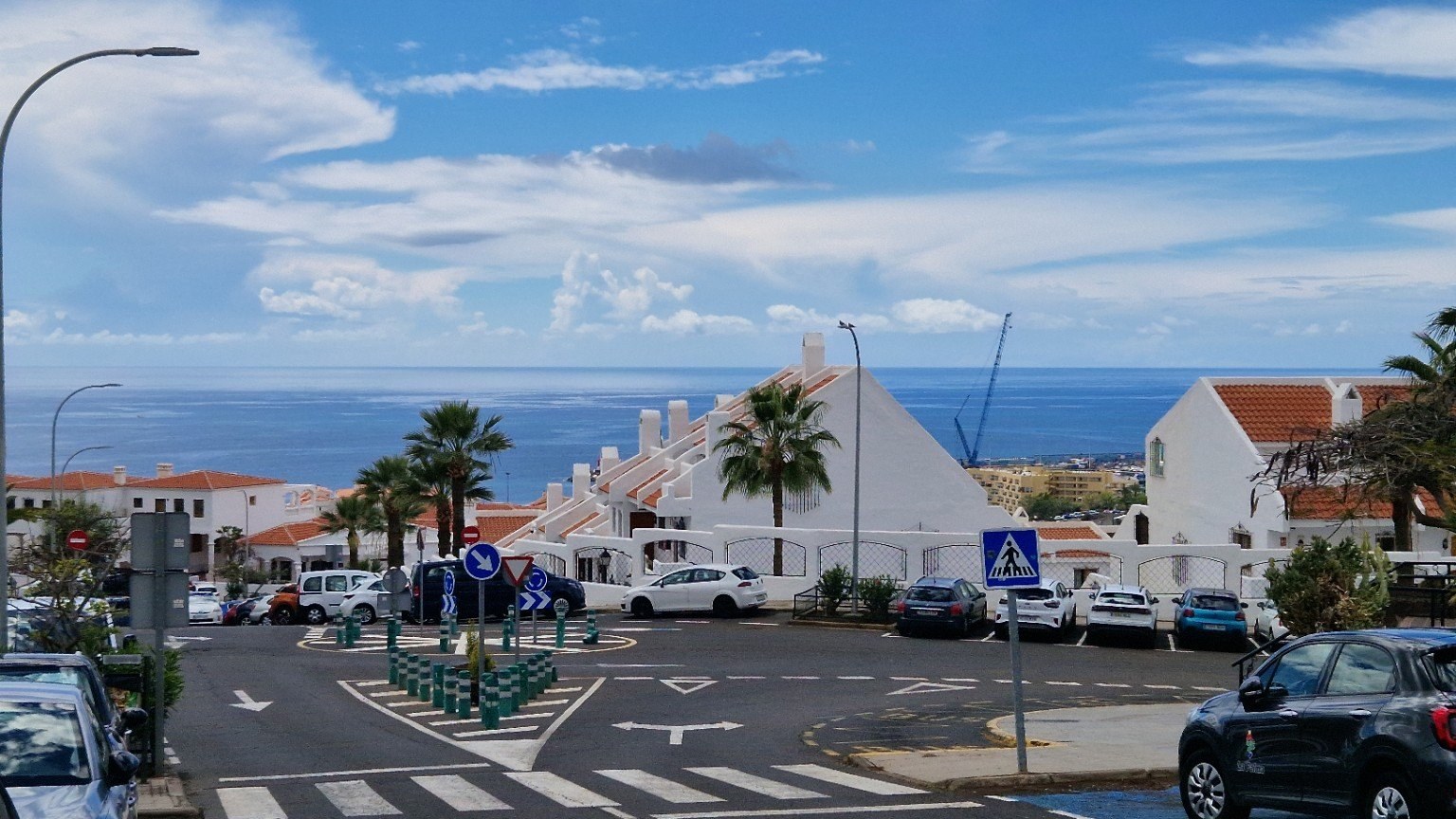 Street descending towards the ocean from the Port Royale area